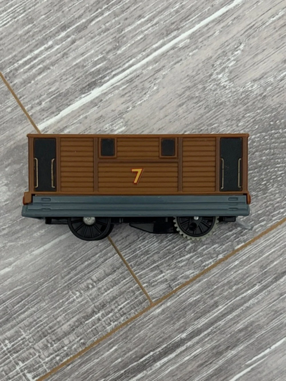 Motorized Toby 2013 Mattel - Thomas & Friends